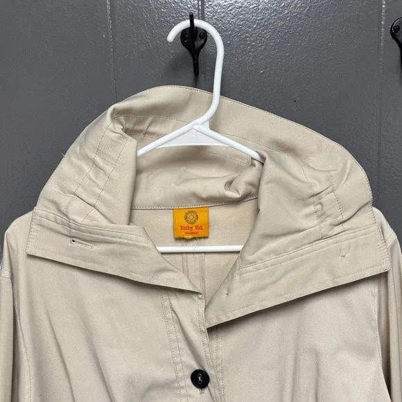 Ruby Rd. Cream Utility Jacket - Picture 4 of 10